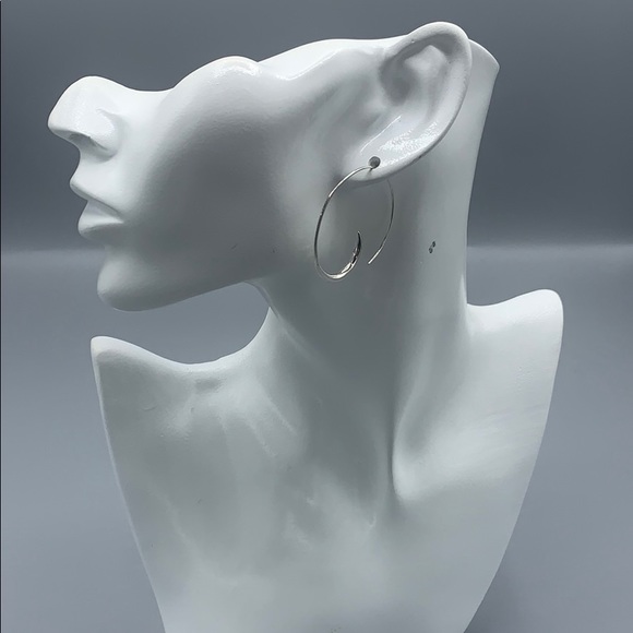 Jewelry - 925 hoop earrings artisan made.
